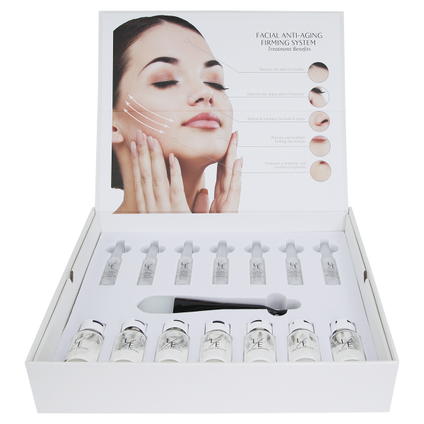 Sistema reafirmante facial antiedad